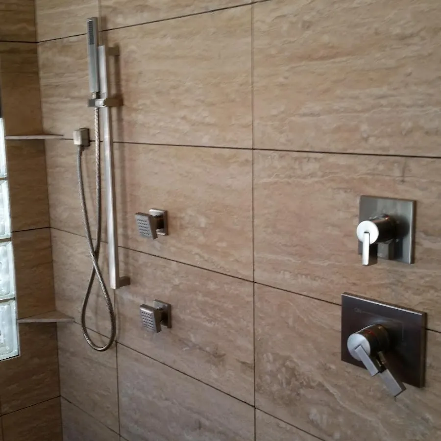 Shower fixture installation for Water Heater Replacement in Independence